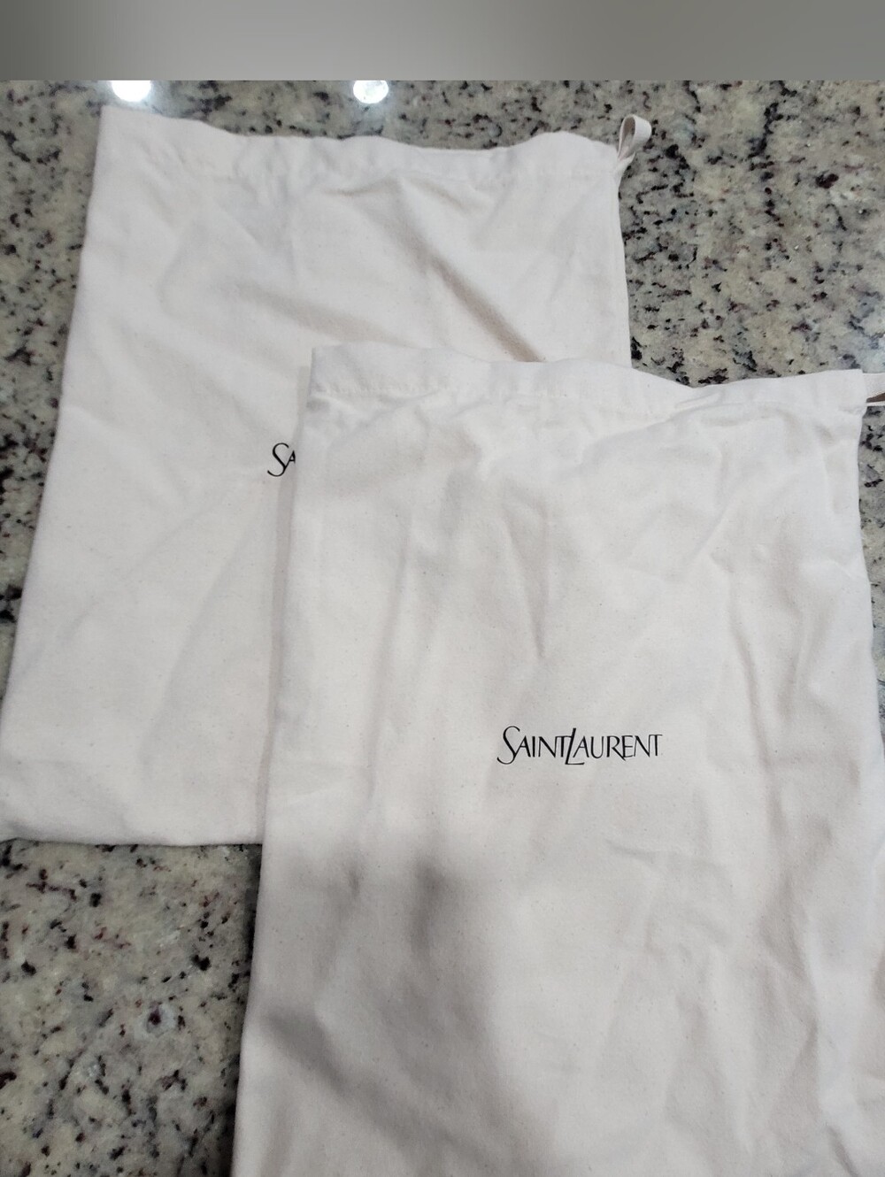 Saint Laurent Dust Bags Set Of 2